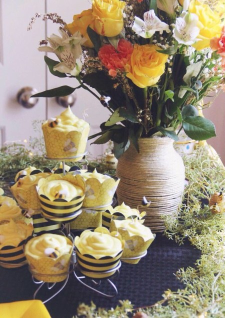 bee theme bridal shower