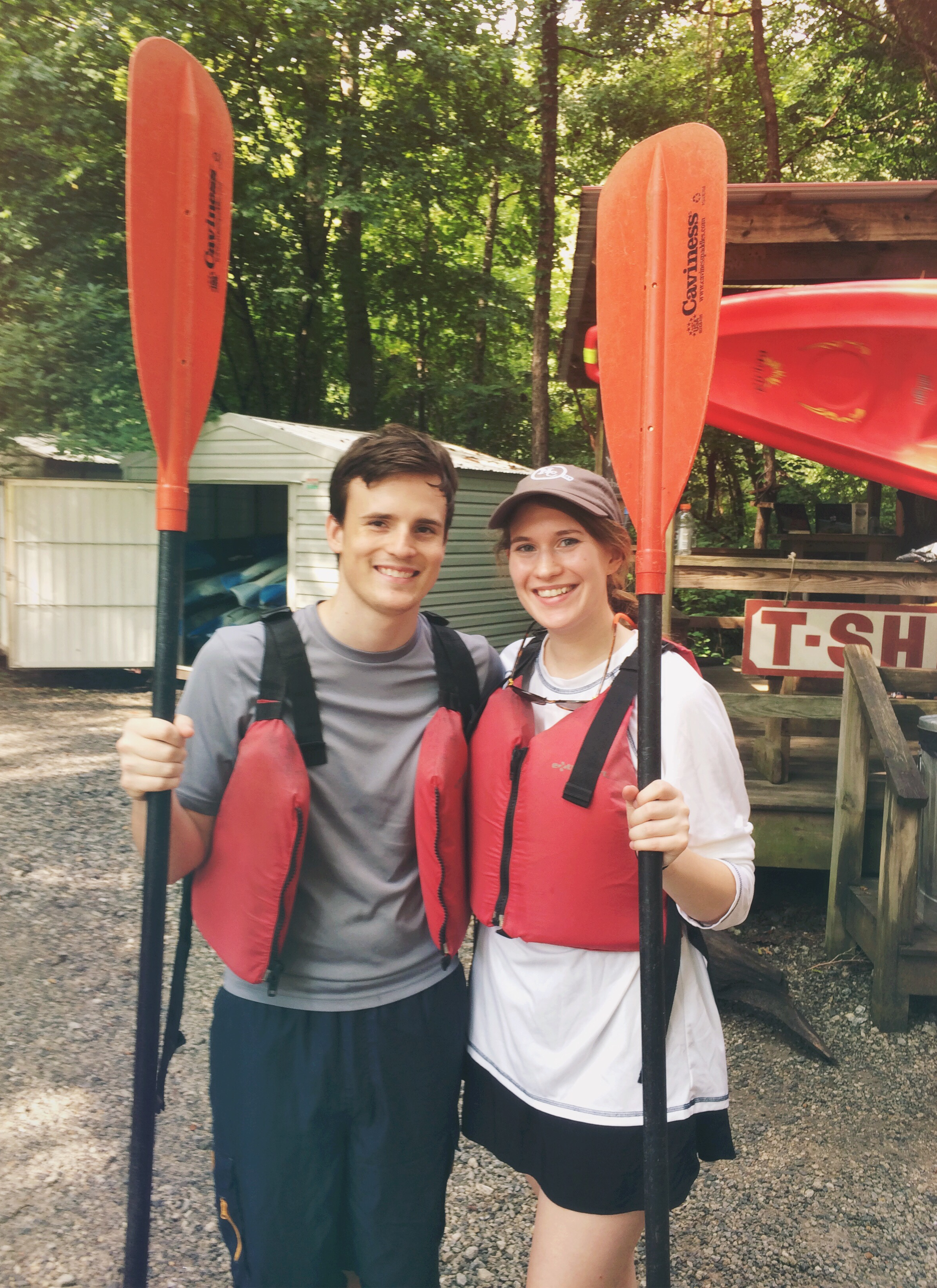 ready to go kayaking